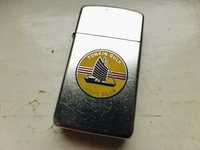 Super Zapalniczka Zippo Slim Wietnam Korea US Army Navy Grawer Replika