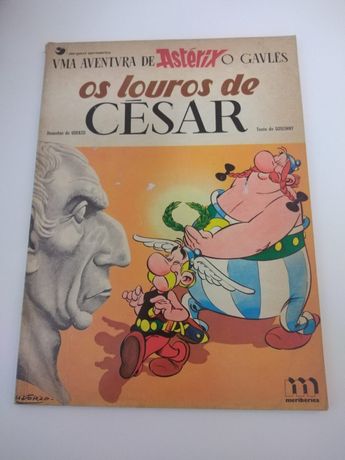 Livro Astérix- A Louros de Cesar
