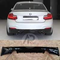 BMW F22 F23 Difusor Mperformance Preto Brilhante