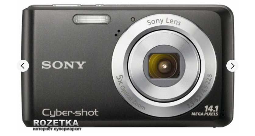 Sony Cyber-Shot DSC-W520 Black