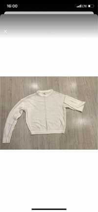 светр білого кольору cropp,розмір s новий