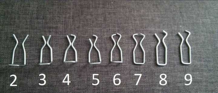 Zawleczki do kół wózków dziecięcych 5sztuk