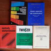 'Prawo bankowe', 'Metody statystyczne', 'Polski system budżetowy' i in