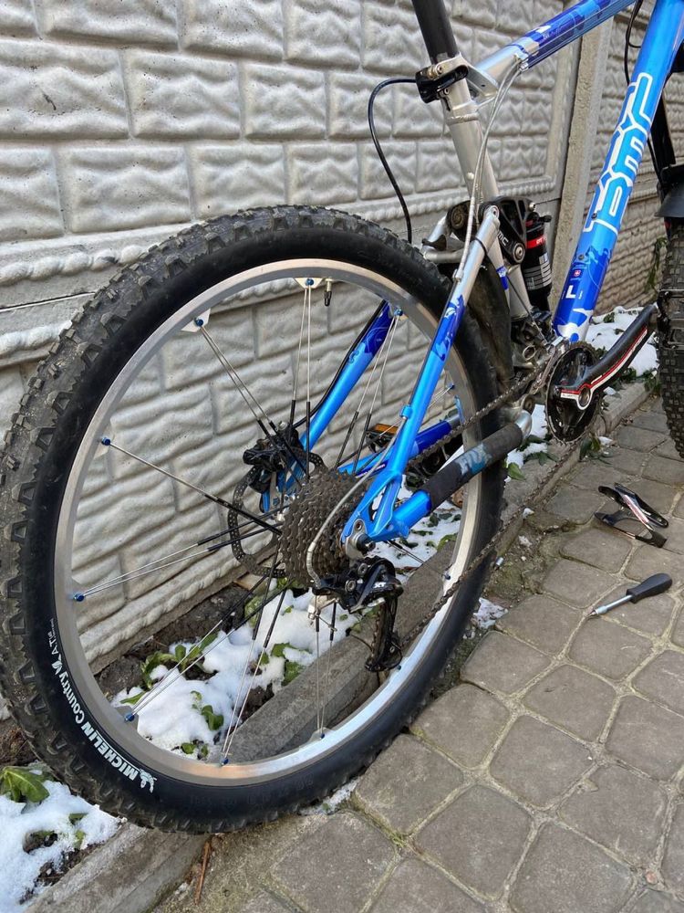 Двіхподвіс BMC, crankbrather, xt, fsa, carbon
