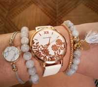 Nowy zestaw damski zegarek + bransoletki