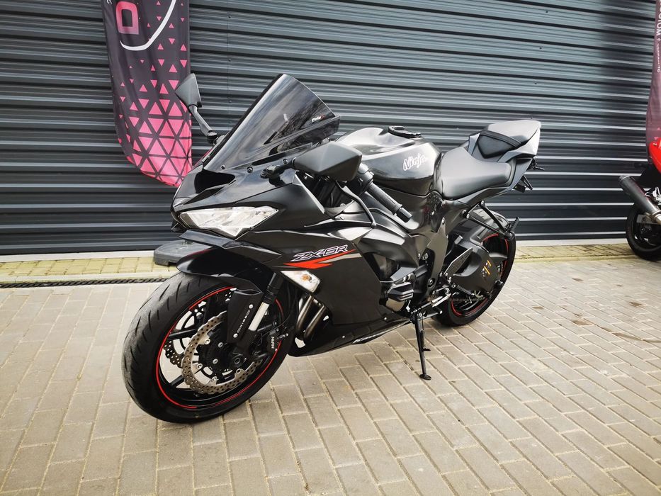 Kawasaki ZX ZX6r KTRC 20r Akrapović Piekna Raty Kredyt Transport