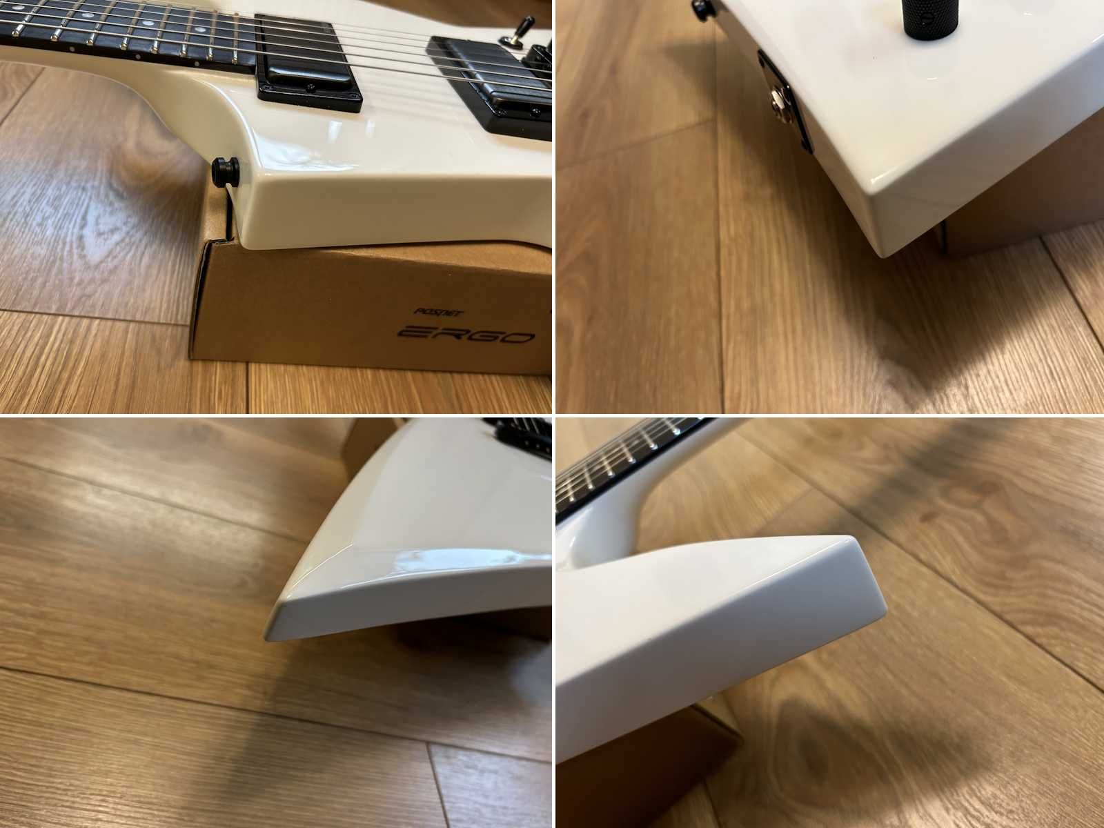 Gitara ESP E-II EX-NT Snow White + hard case ESP