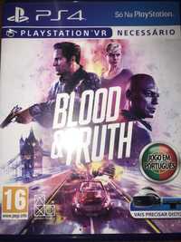 Jogo PS4 / PS VR Blood & Truth