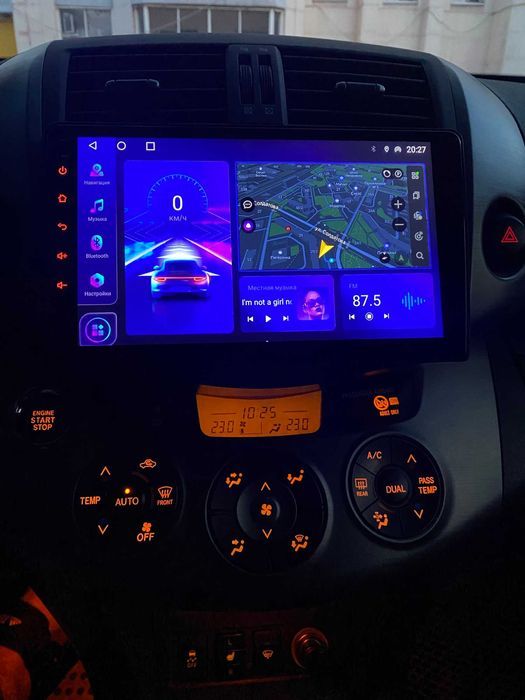Radio Android Toyota Rav 4 wifi bluetooth gps 2006:2013