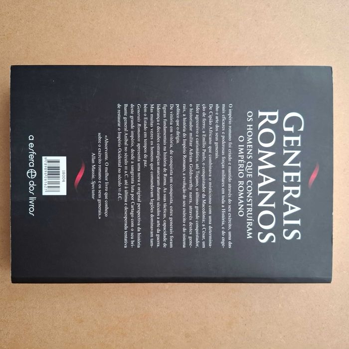 "Generais Romanos" de Adrian Goldsworthy