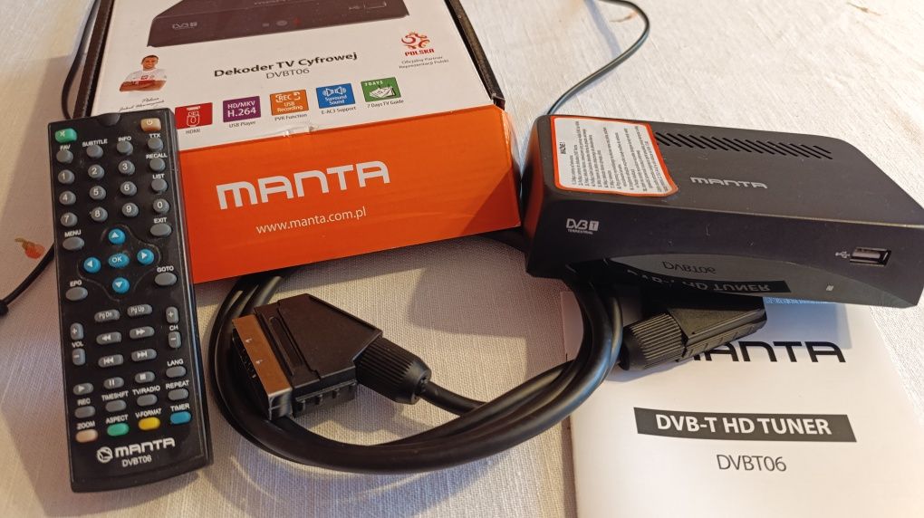 Dekoder DVBT06 Manta
