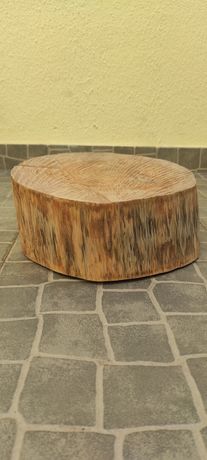 Troncos / Mesa apoio de madeira natural