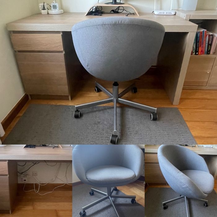 Conjunto Ikea secretaria e cadeira