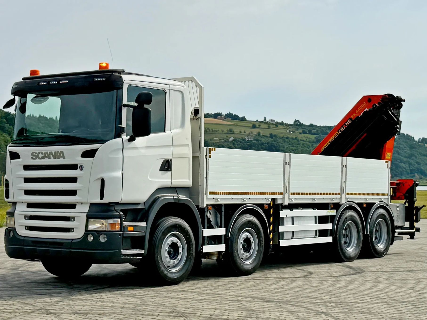 Scania R 420 * SKRZYNIA 6,47 m + PK 44002 + PILOT / 8x4