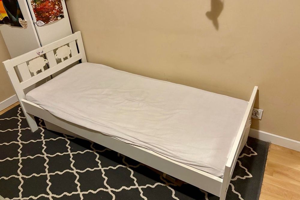 Łóżko dziecięce Kritter 70x160 materac + stelaż