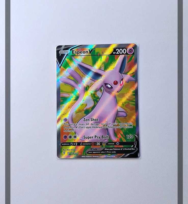 Espeon V 179/203 EVS Pokemon ENG-NM