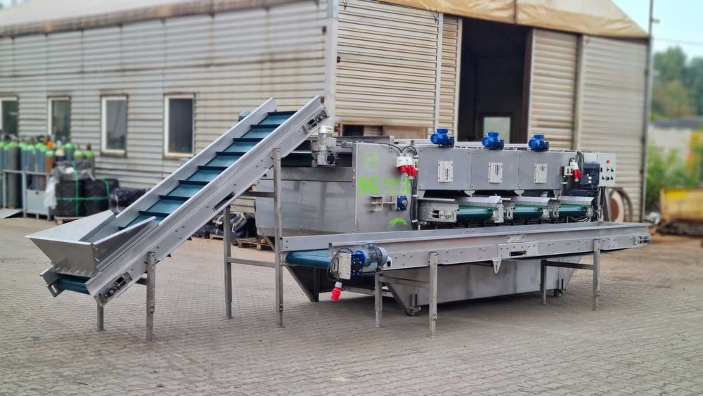 Sortownik grubościowy SG Machines Pióro do 140mm 3 4 5 sortów