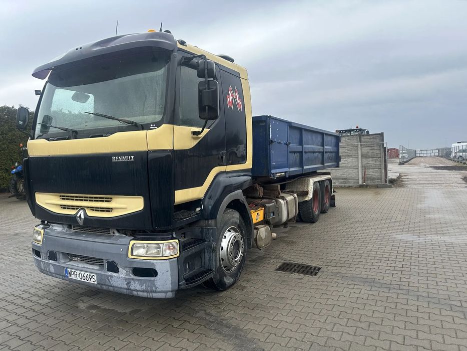 Renault PREMIUM 420 DCI  wywrotka , zmienna zabudowa , 3 osie, 6x2, lub ZAMIENIĘ
