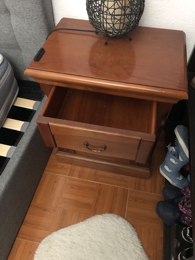 Conjunto Mobilia quarto madeira macica