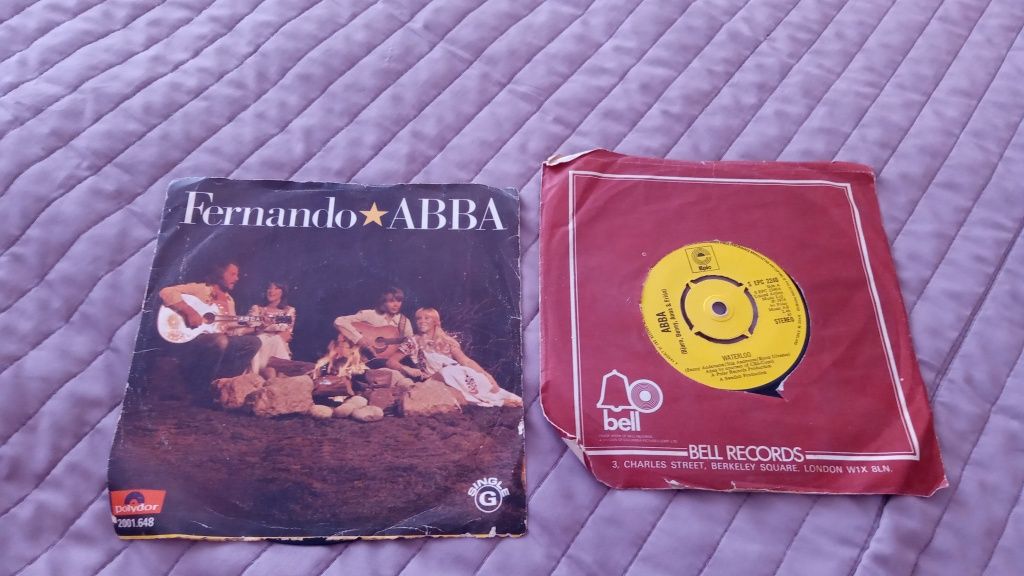 2 single Abba Fernando e Waterloo