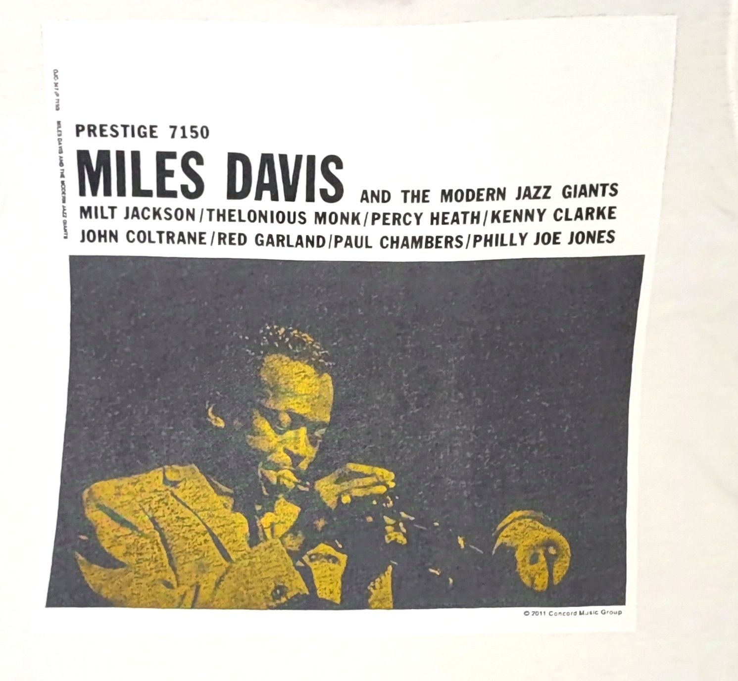 Ti-shirt  Miles Davis -  Prestige 7150 -  Jazz Collection - Zara  2011