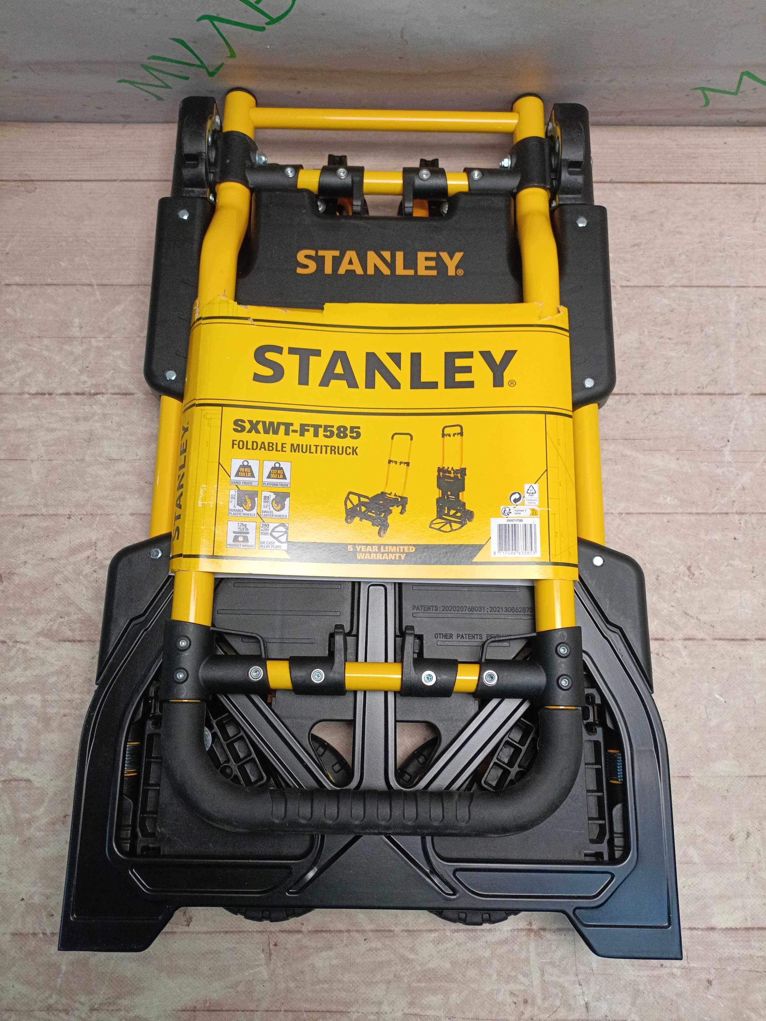 STANLEY SXWTD-FT585 візок розкладний тележка трансформер, до 137кг