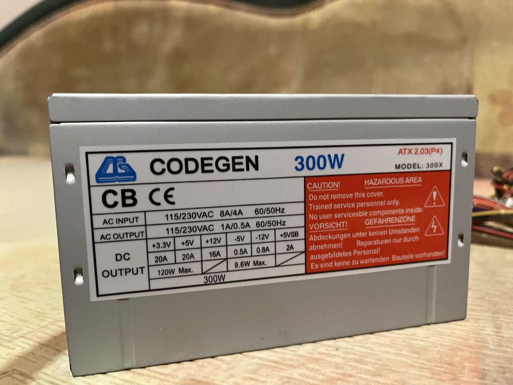 Блок питания 300w