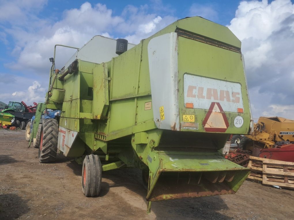 Kombajn na części claas dominator 76 kabina sieczkarnia koło pasowe