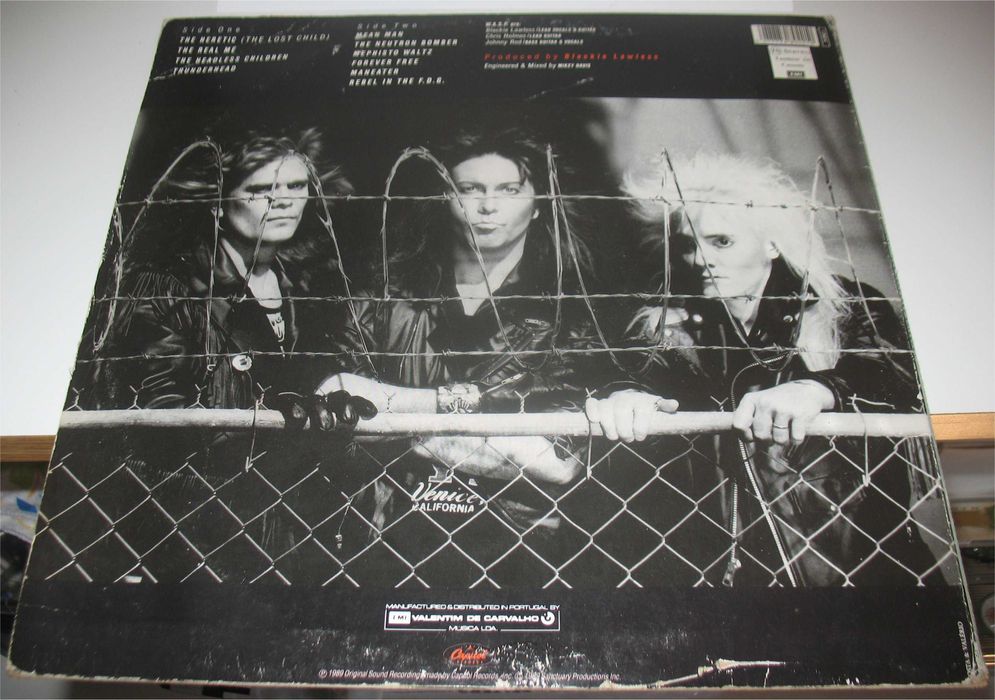 W.A.S.P. - The Headless Children LP