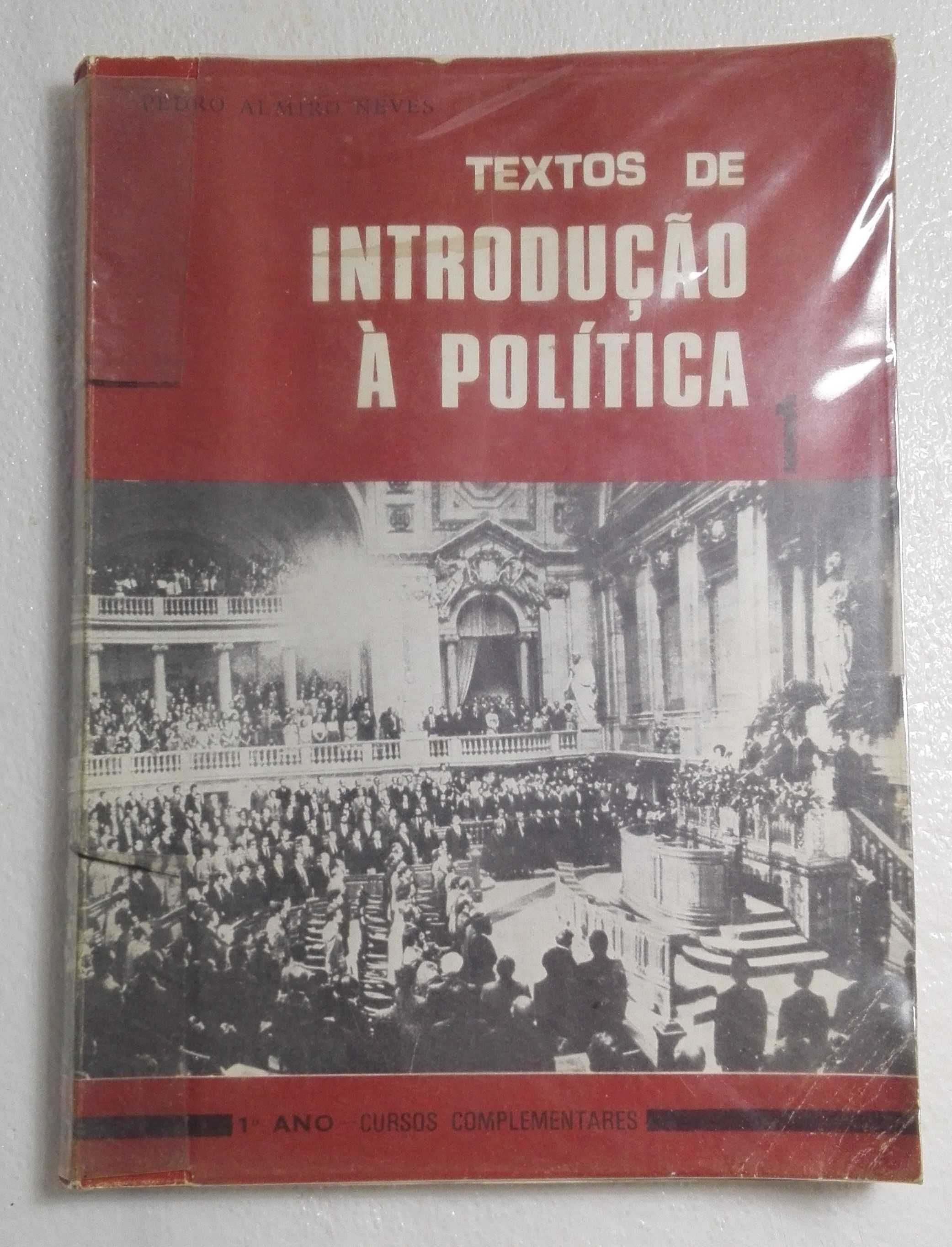 Livro Textos de Introdução á Politica 1 - 1º Ano CC