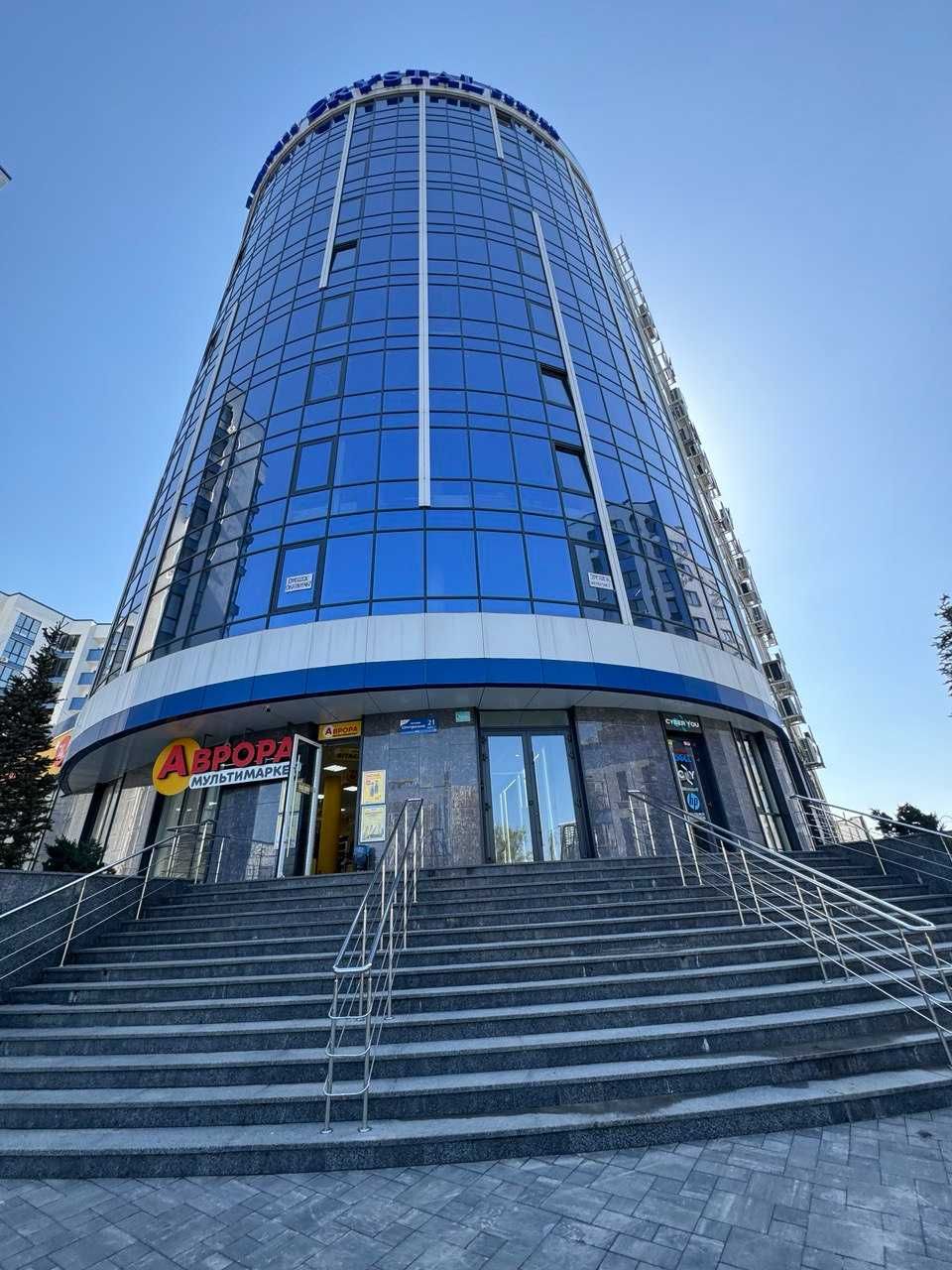 Оренда офісу 106,1 м2 в БЦ "CRYSTAL" Осокорки, м. Славутич