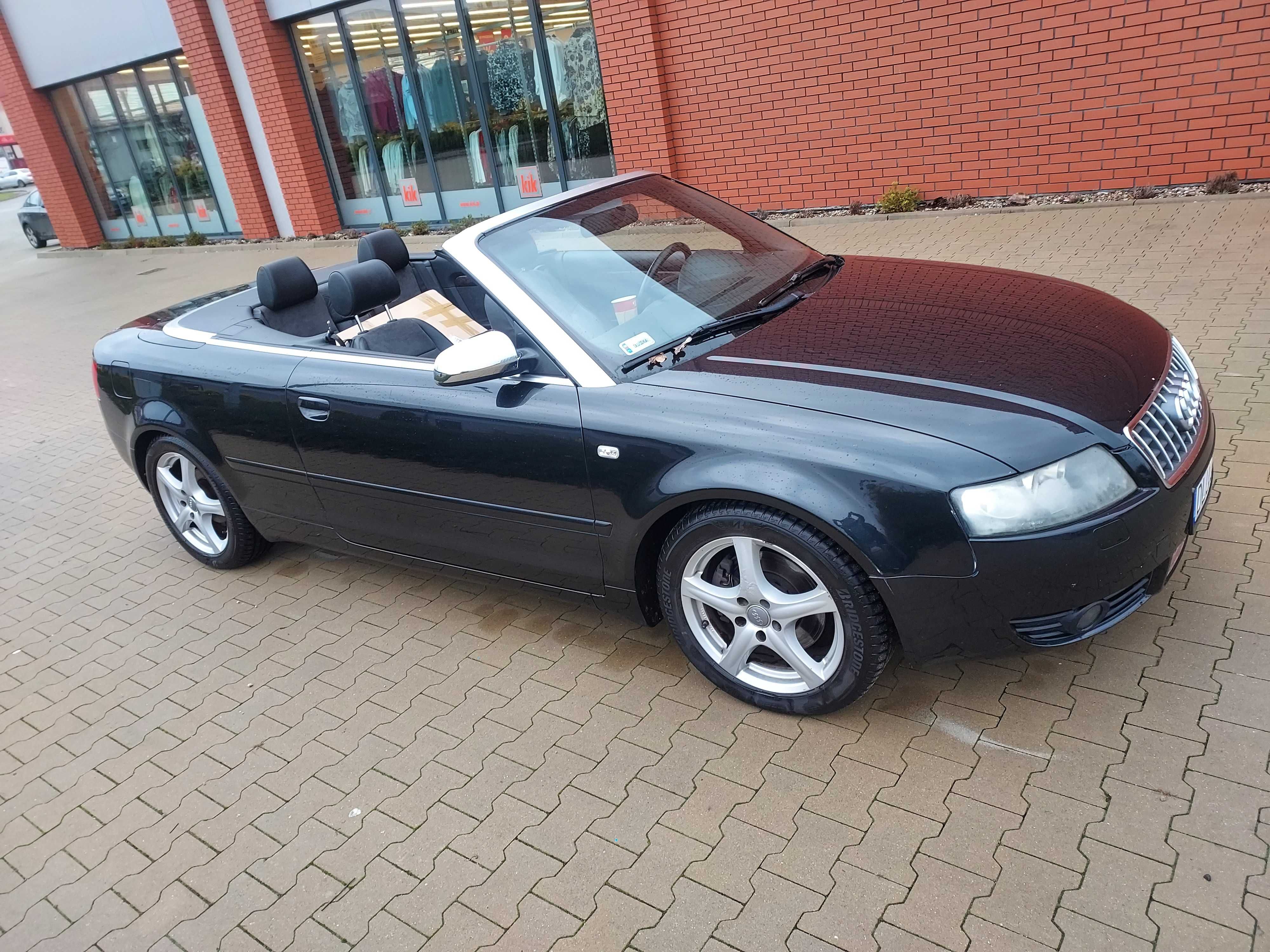 Audi a4 cabrio 2003rok 3.0 v6 220koni automat