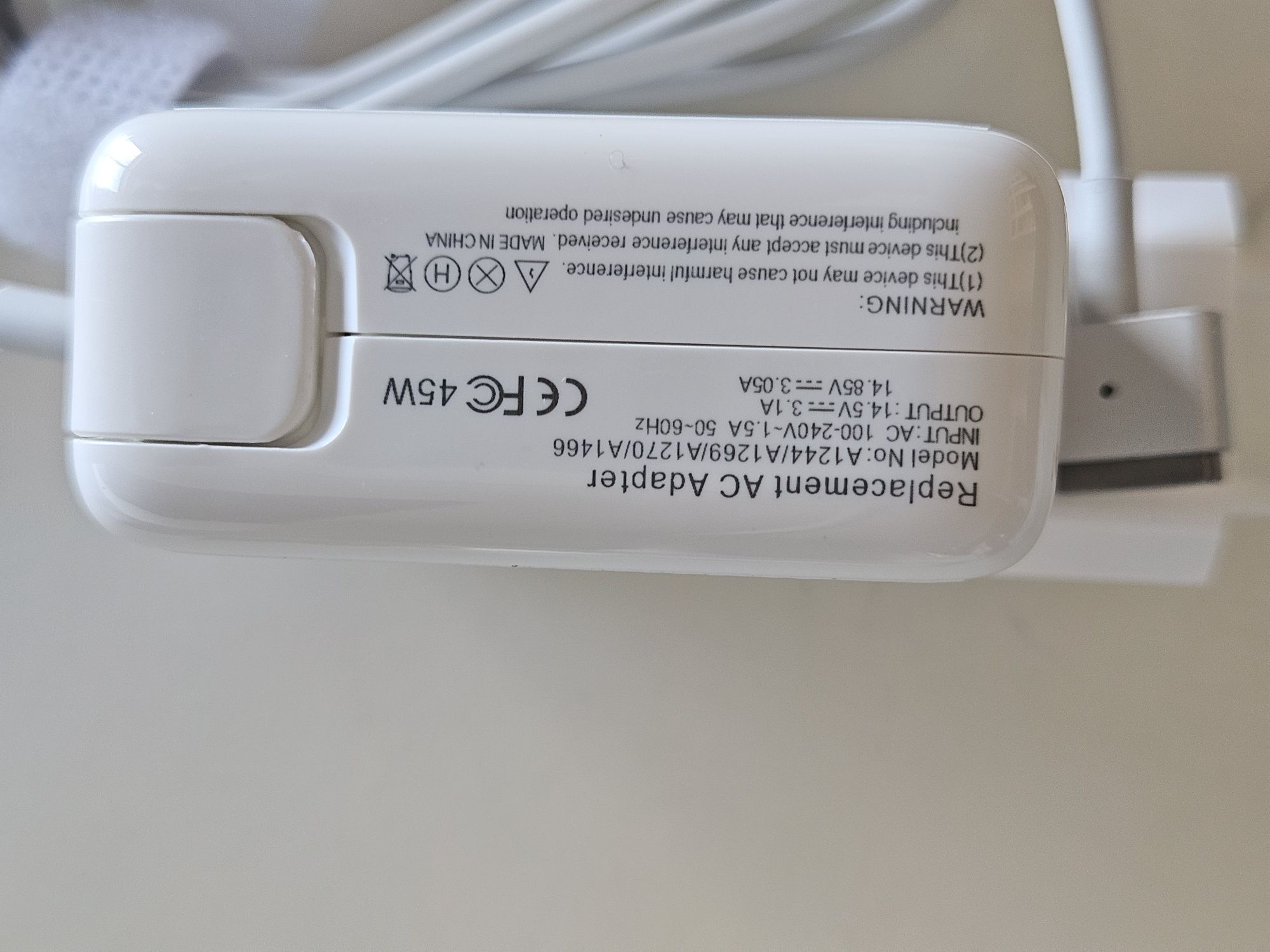 Carregador Apple Macbook Magsafe 2