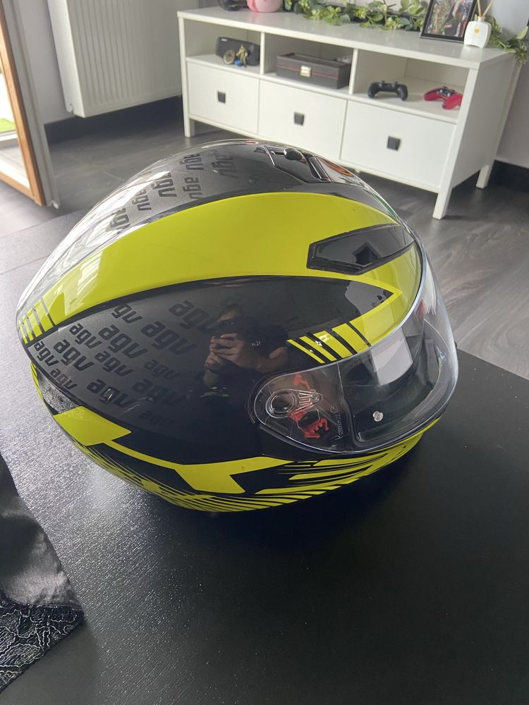 Kask motocyklowy AGV K3 SV + intercom CARDO