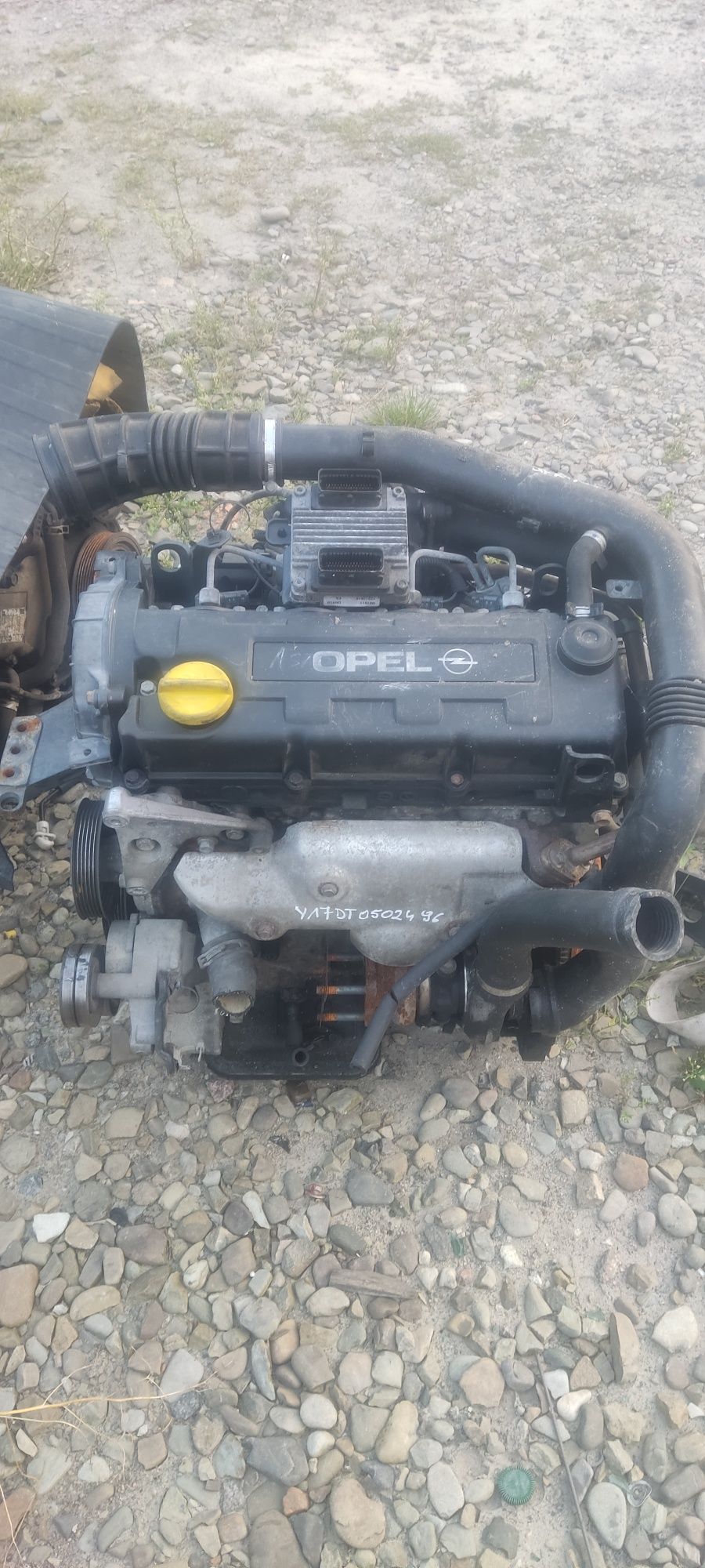 Двигун Мотор Двигатель Opel Combo C Corsa Astra G Meriva 1.7 Tdi Y17DT