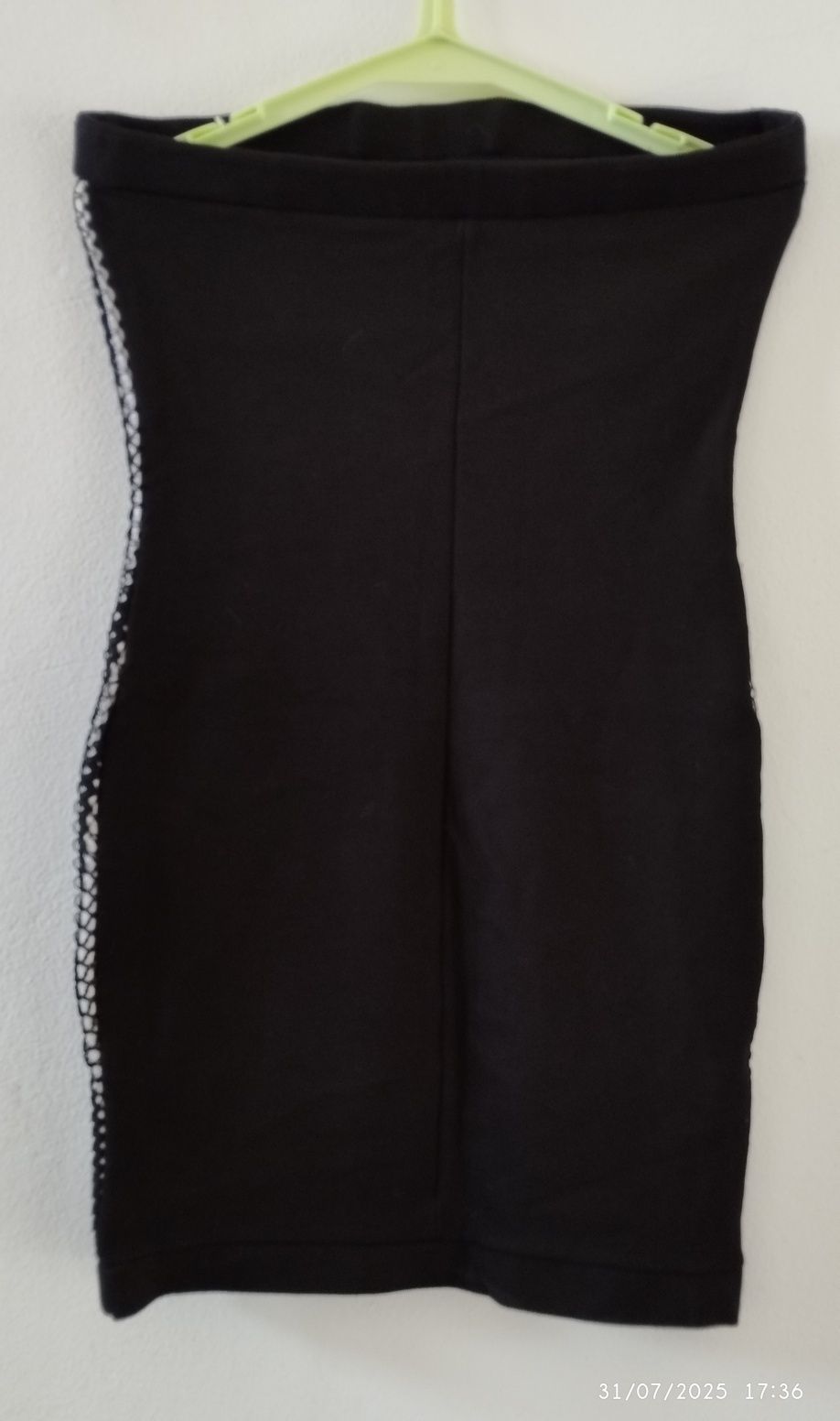Vestido sem alças elástico tam M
