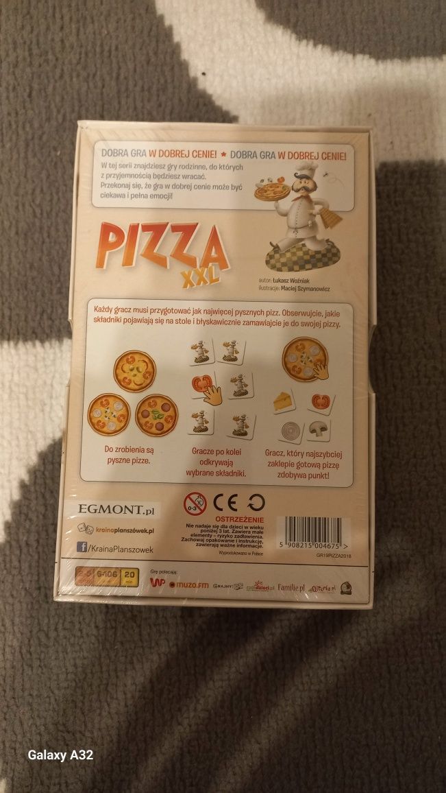 Egmont Pizza XXL Gra planszowa