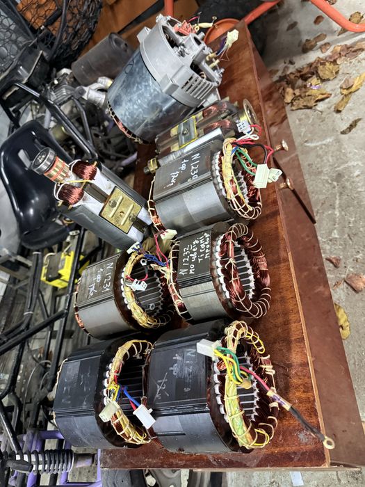 Перемотка статорів й роторів генераторів