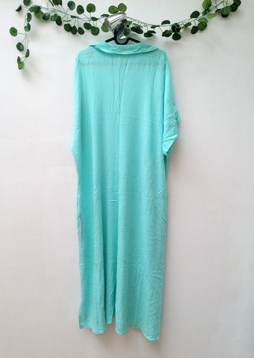 Vestido Maxi Azul Claro