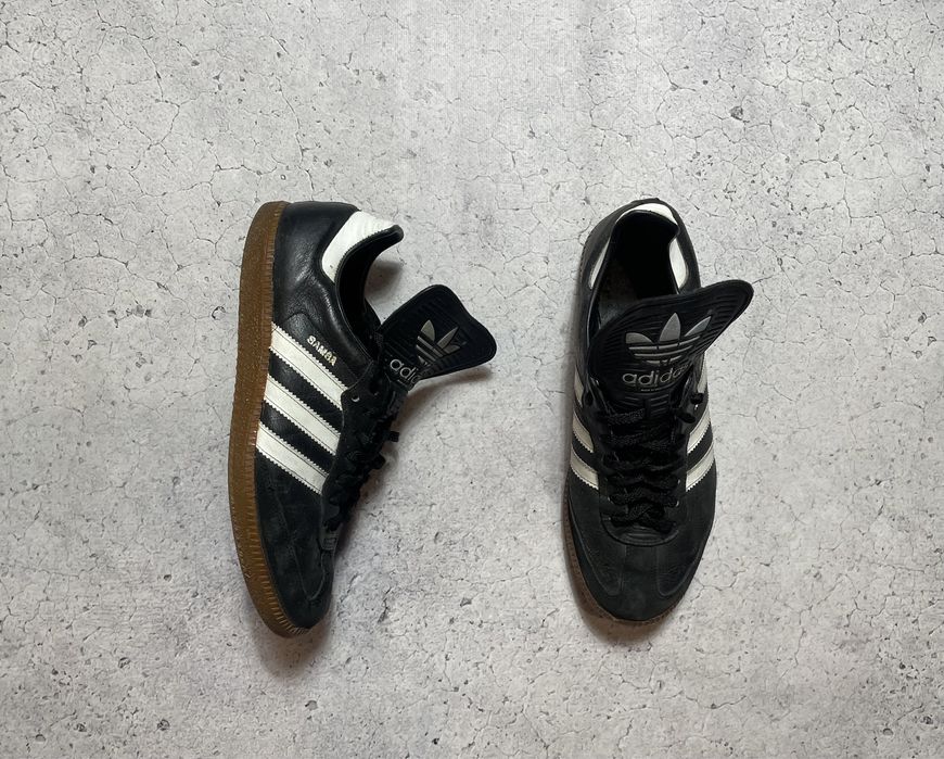 Винтажные Оригинальные Кроссовки Кеды Adidas Samba,42, 42.5