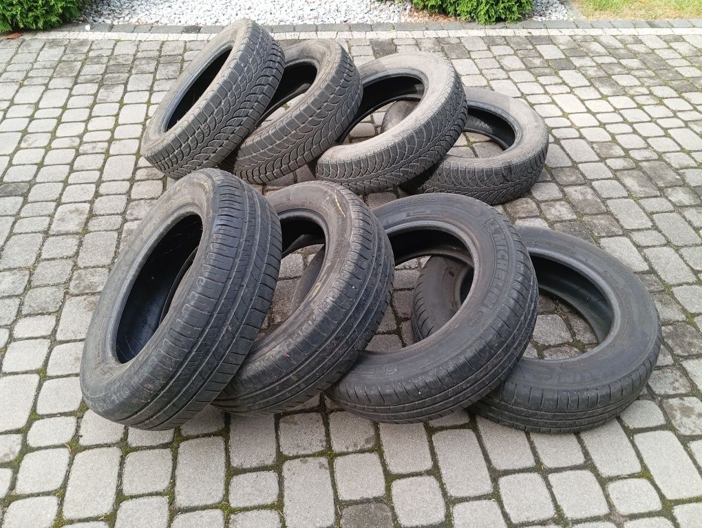 2 komplety opon letnie+zimowe 185/65r15