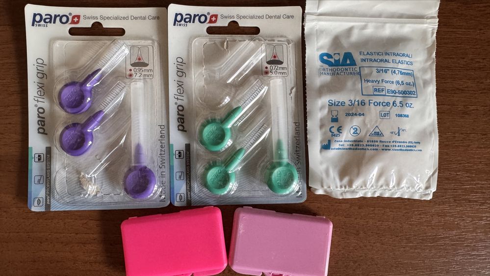 Міжзубні щітки paro flex grip