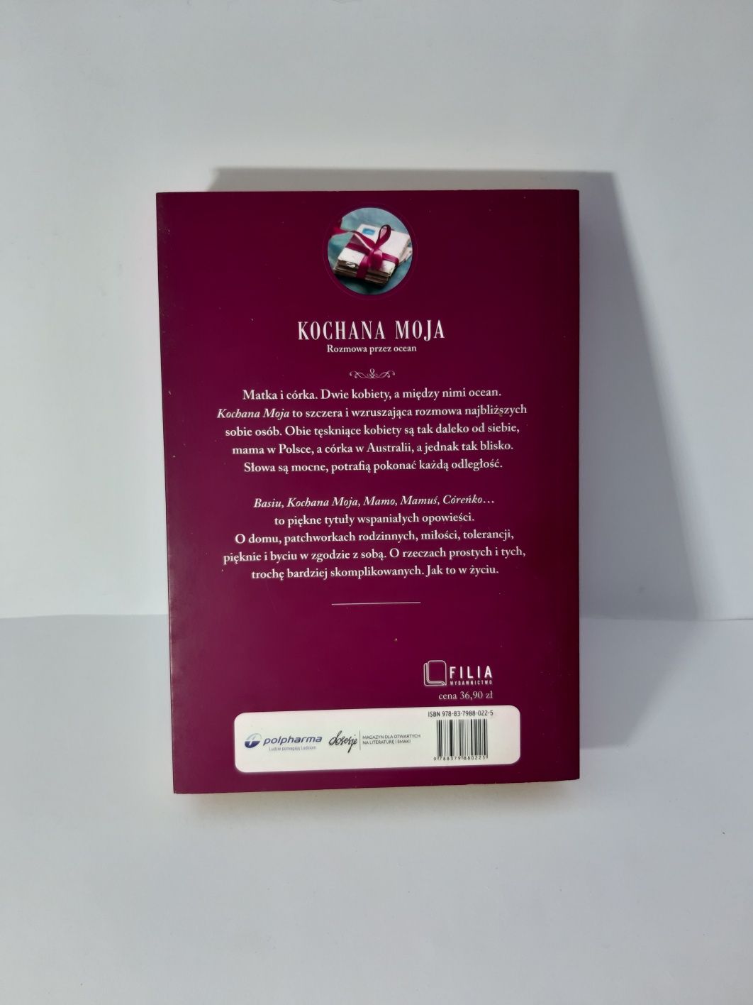 Książka "Kochana moja Rozmowa przez ocean"