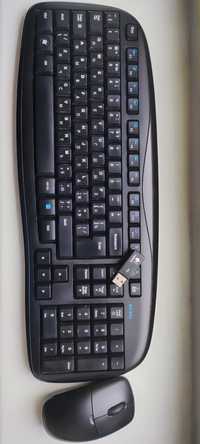 беспроводная клавиатура и мышь Logitech Wireless Desktop MK250