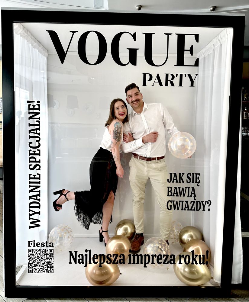 Fotobox Fotobudka PhotoBox Vogue Party WYNAJEM!