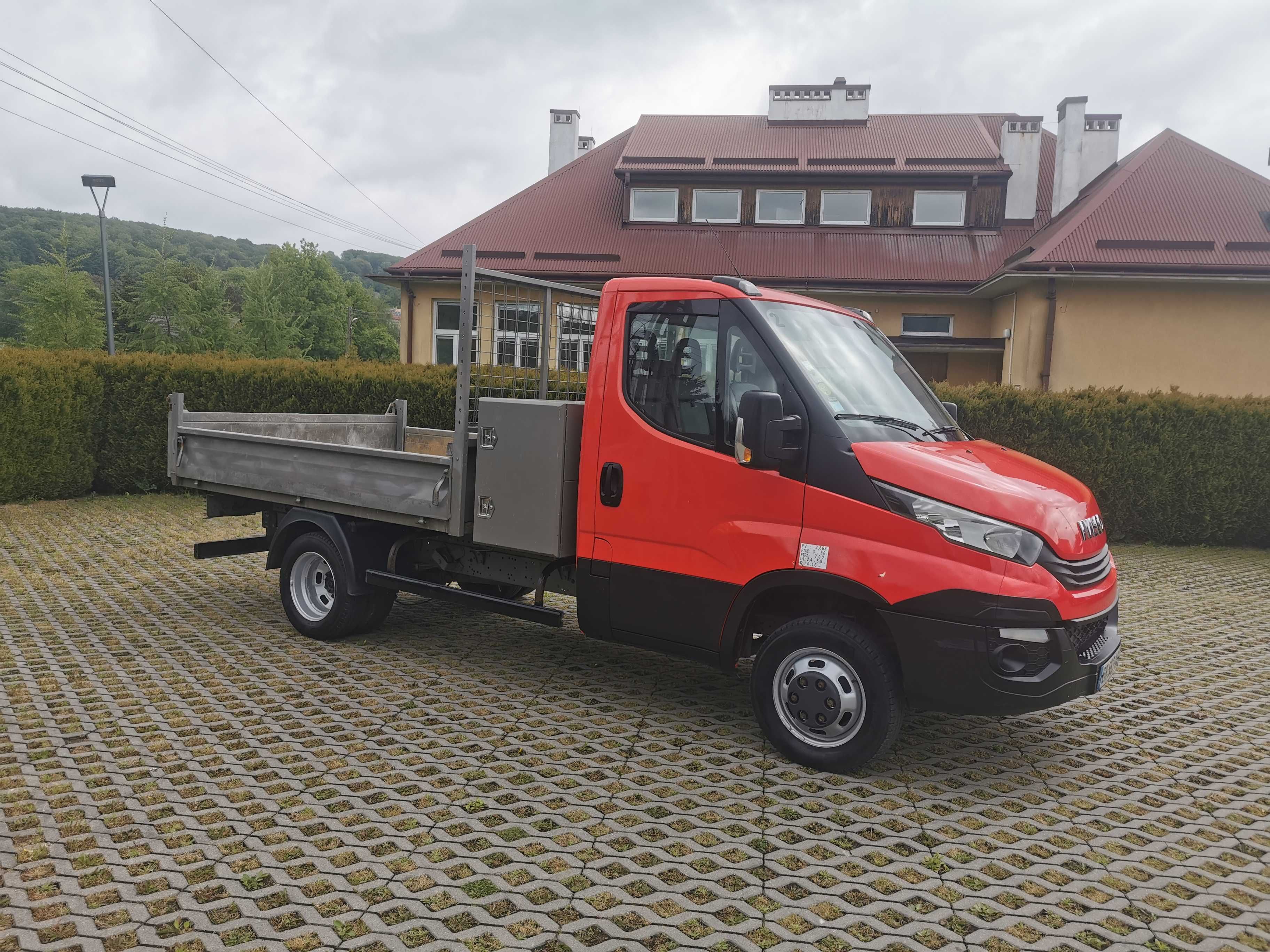 Iveco wywrotka 35c12 klima tempo bezwypadkowe super stan fv 23%