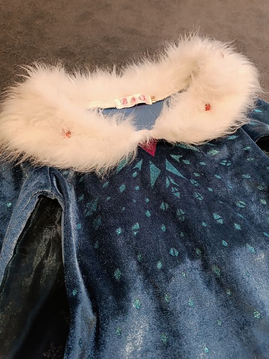 Карнавальна новорічна сукня Ельзи з м/ф Холодне серце на 4-5 р 104-110