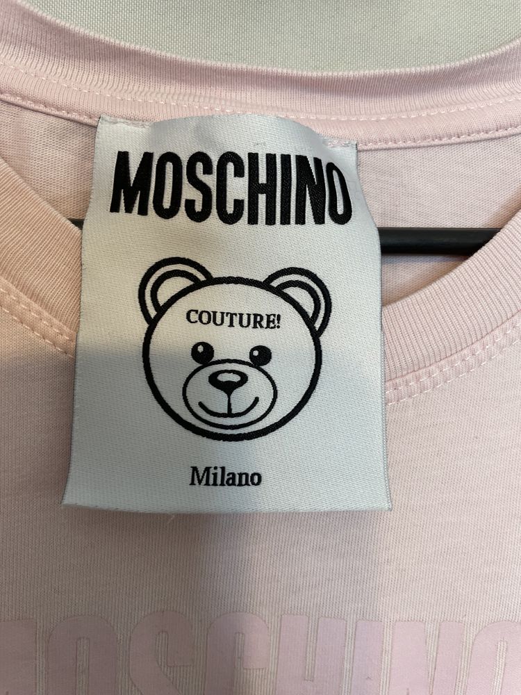 Koszulka damska Moschino Milano XL z misiem