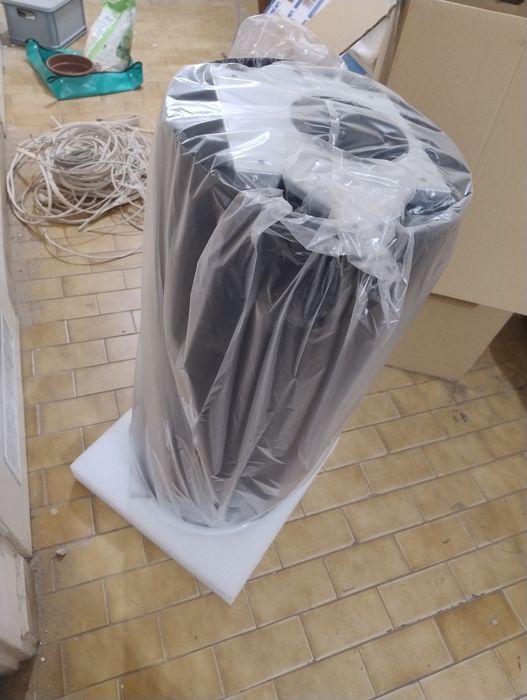 Okap northberg cylindro Eco 4led czarny mat