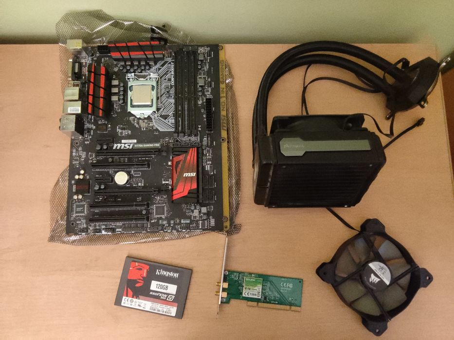 Комплектующие для ПК — i7-6700, MSI H170A, СВО, бонусом SSD и Wi-Fi